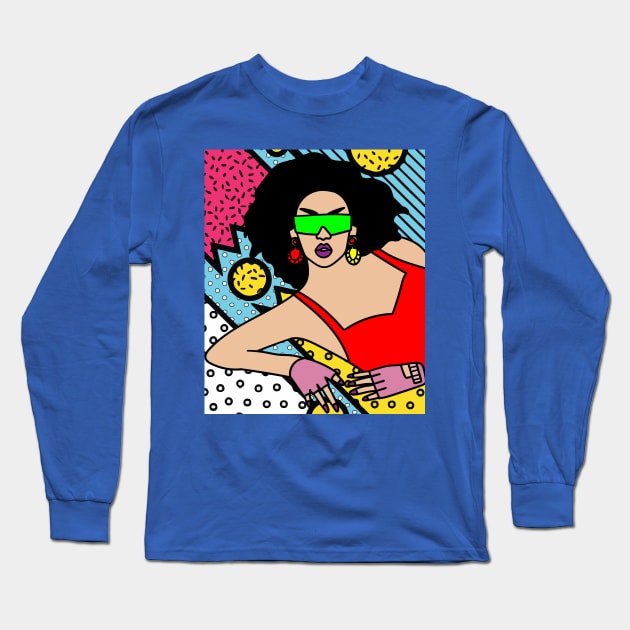 Proud Drag Queen Inspired Long Sleeve T-Shirt by flofin